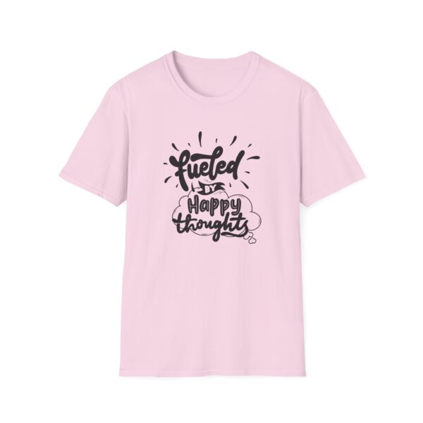 Fueled By Happy Thoughts T-Shirt - Image 3